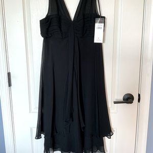 Black cocktail dress